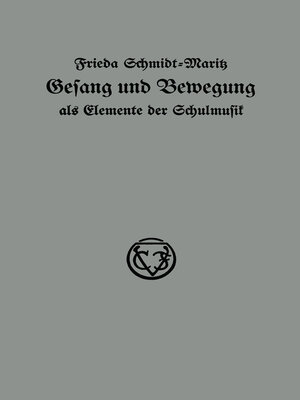 cover image of Gesang und Bewegung als Elemente der Schulmusik